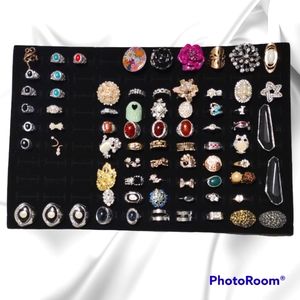 73 pcs Assorted Rings Sizes 5-5.75 & 8-8.75